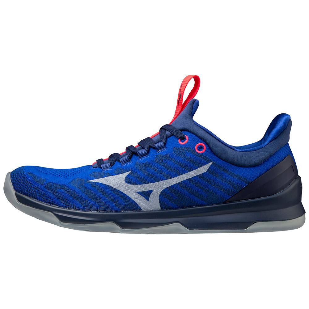 Mizuno TC-01 - Erkek Antrenman Ayakkabısı - Mavi Türkiye (WZXEUM-529)